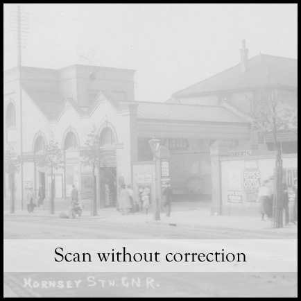 Basic scan before restoration